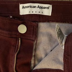 American apparel jeans